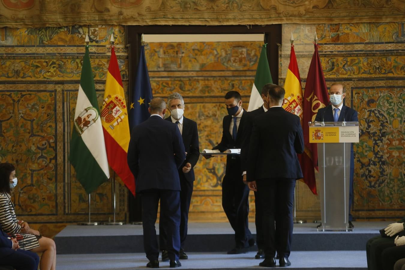 Entrega de las Medallas al Mérito de la Protección Civil de la Delegación del Gobierno de Andalucía