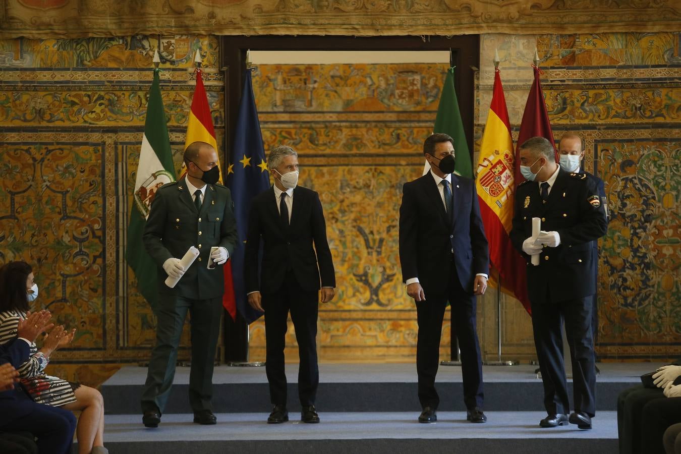 Entrega de las Medallas al Mérito de la Protección Civil de la Delegación del Gobierno de Andalucía