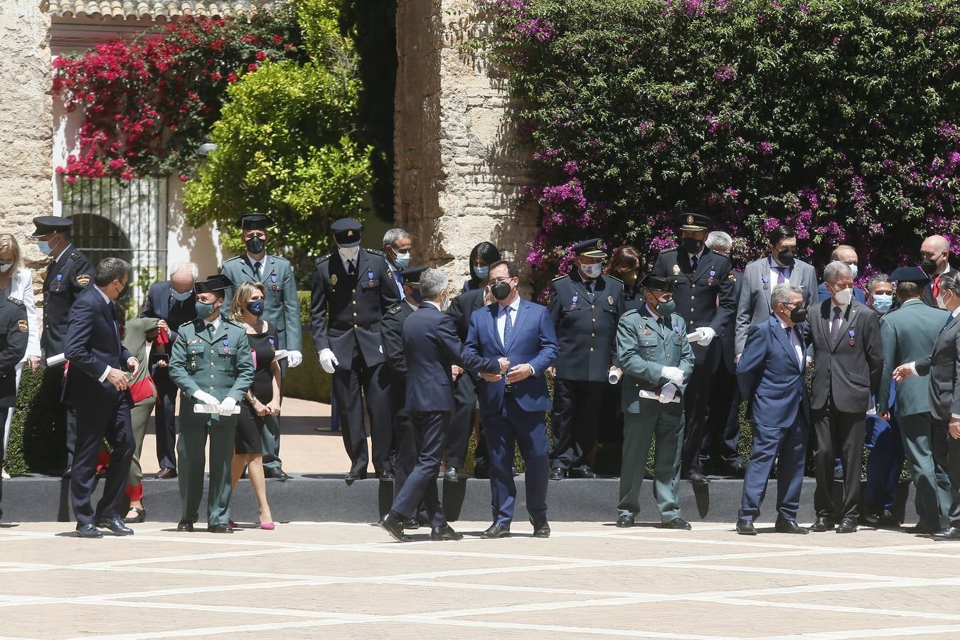 Entrega de las Medallas al Mérito de la Protección Civil de la Delegación del Gobierno de Andalucía