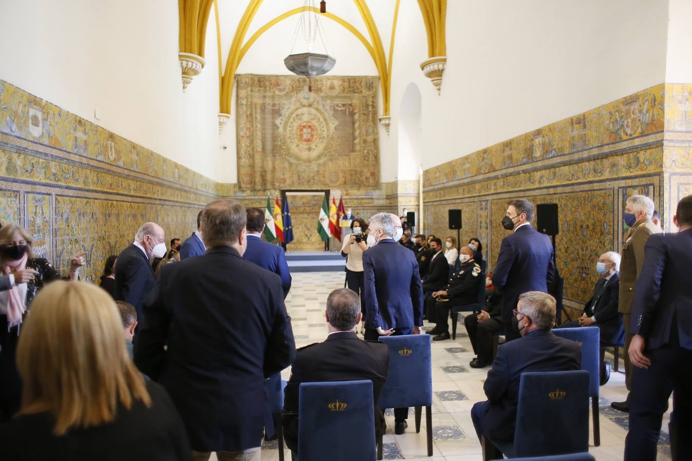 Entrega de las Medallas al Mérito de la Protección Civil de la Delegación del Gobierno de Andalucía