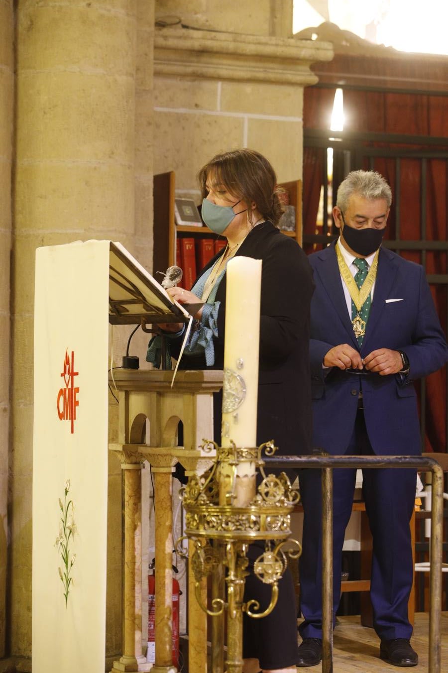 Rocío Córdoba | La hermandad filial celebra su misa de romeros en San Pablo