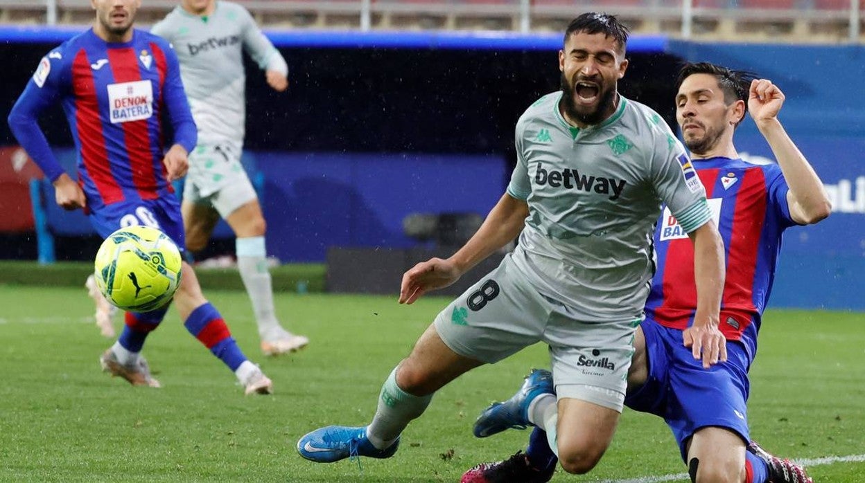 En imágenes, el partido entre el Eibar y el Betis