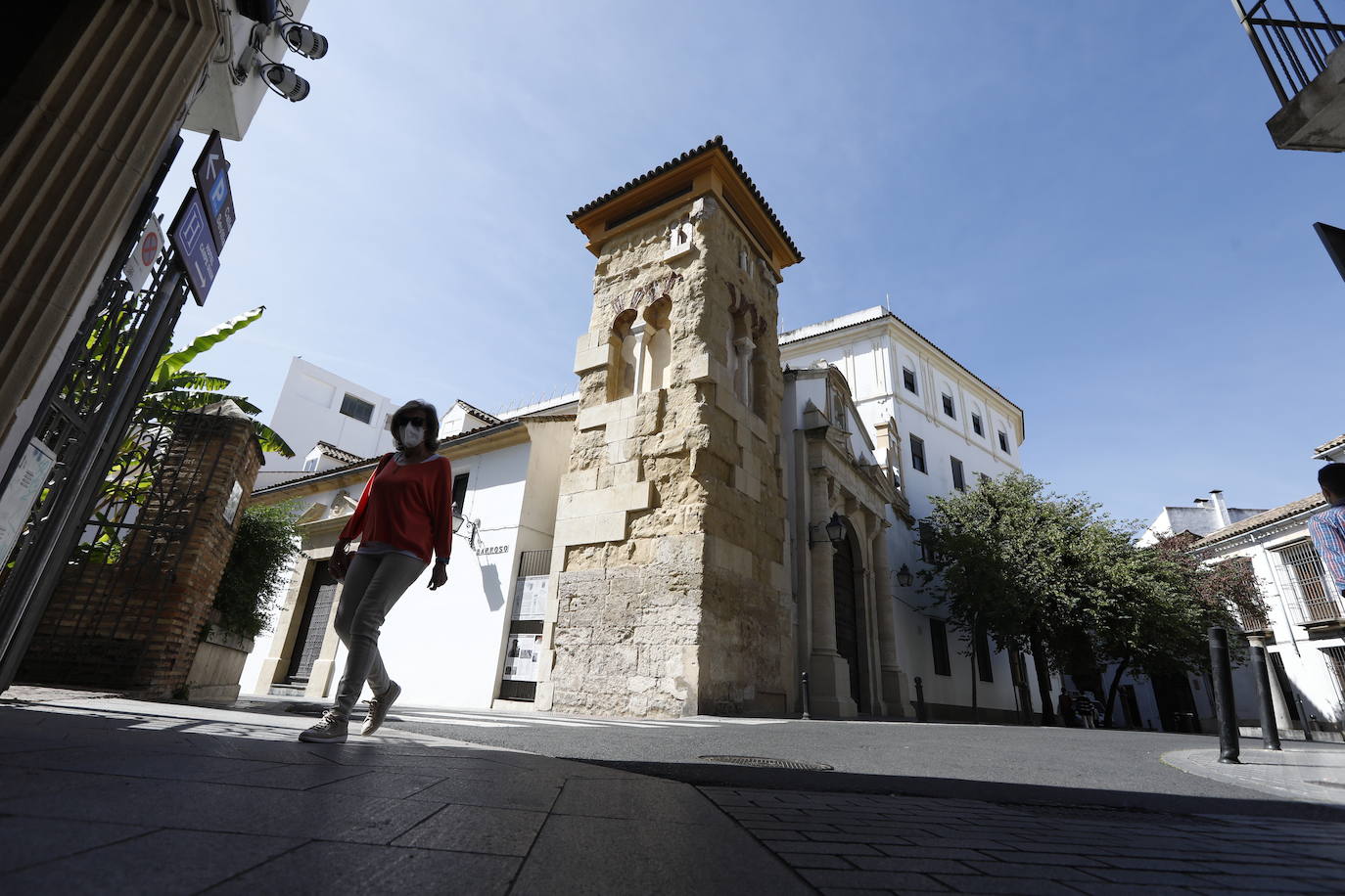 El alminar de San Juan de los Caballeros de Córdoba restaurado, en imágenes