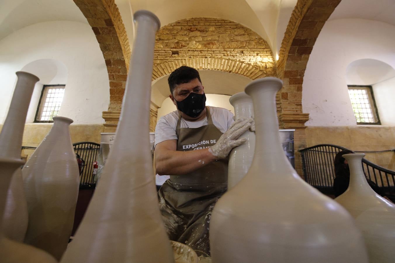 La cerámica de La Rambla en las Caballerizas Reales de Córdoba, en imágenes