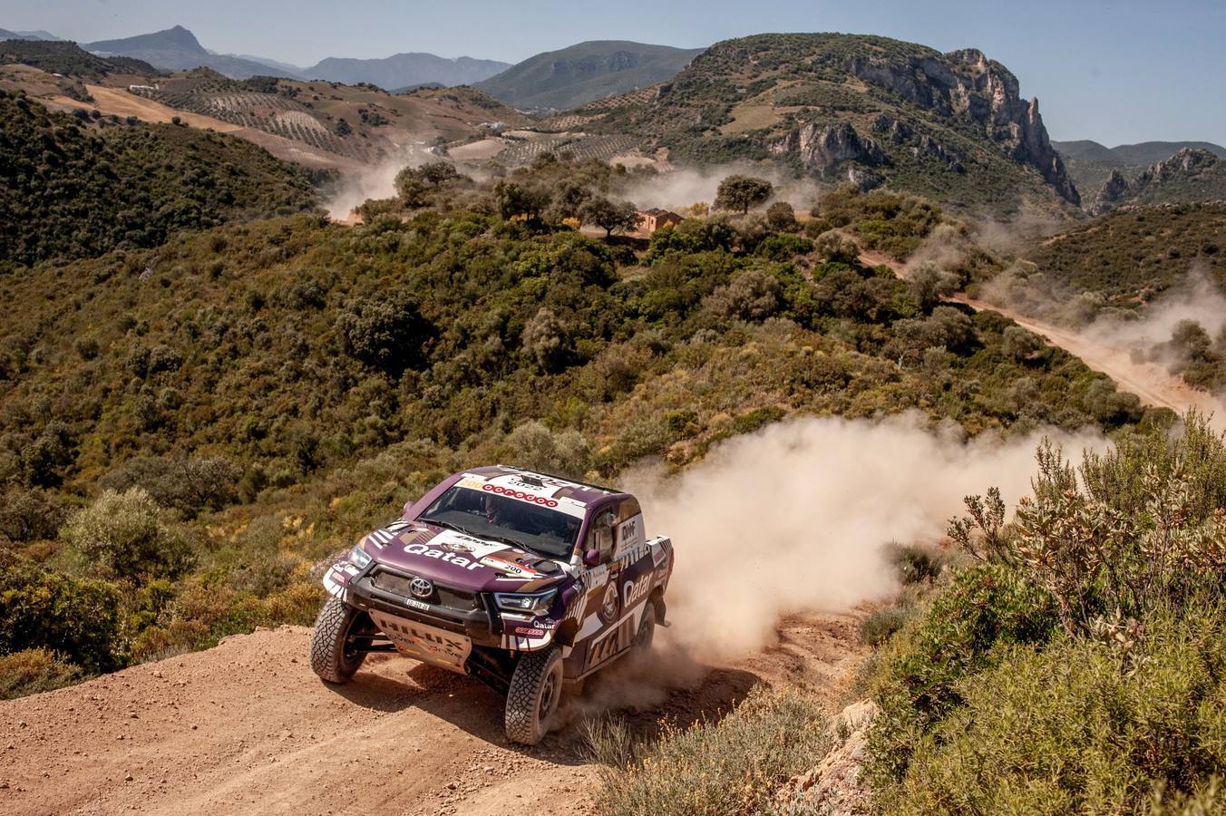 El paso de Carlos Sainz por Palma del Río y Santaella con el Andalucía Rally, en imágenes