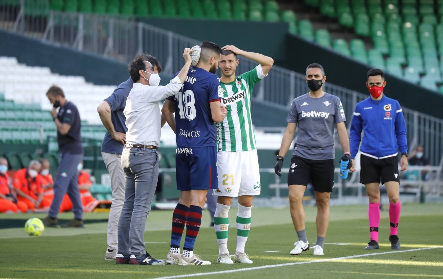 Fotogalería: Las mejores imágenes del Betis-Huesca