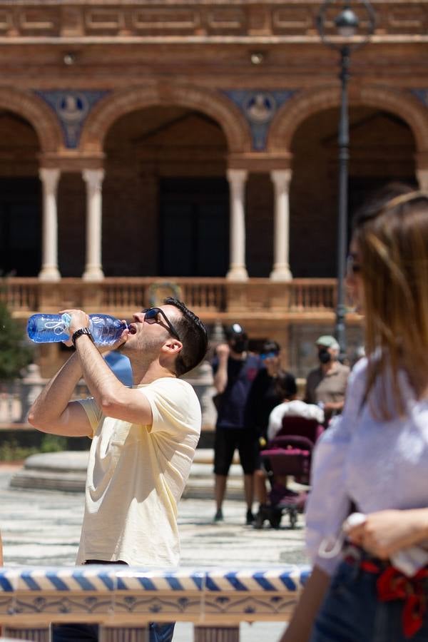 Ambiente veraniego en Sevilla