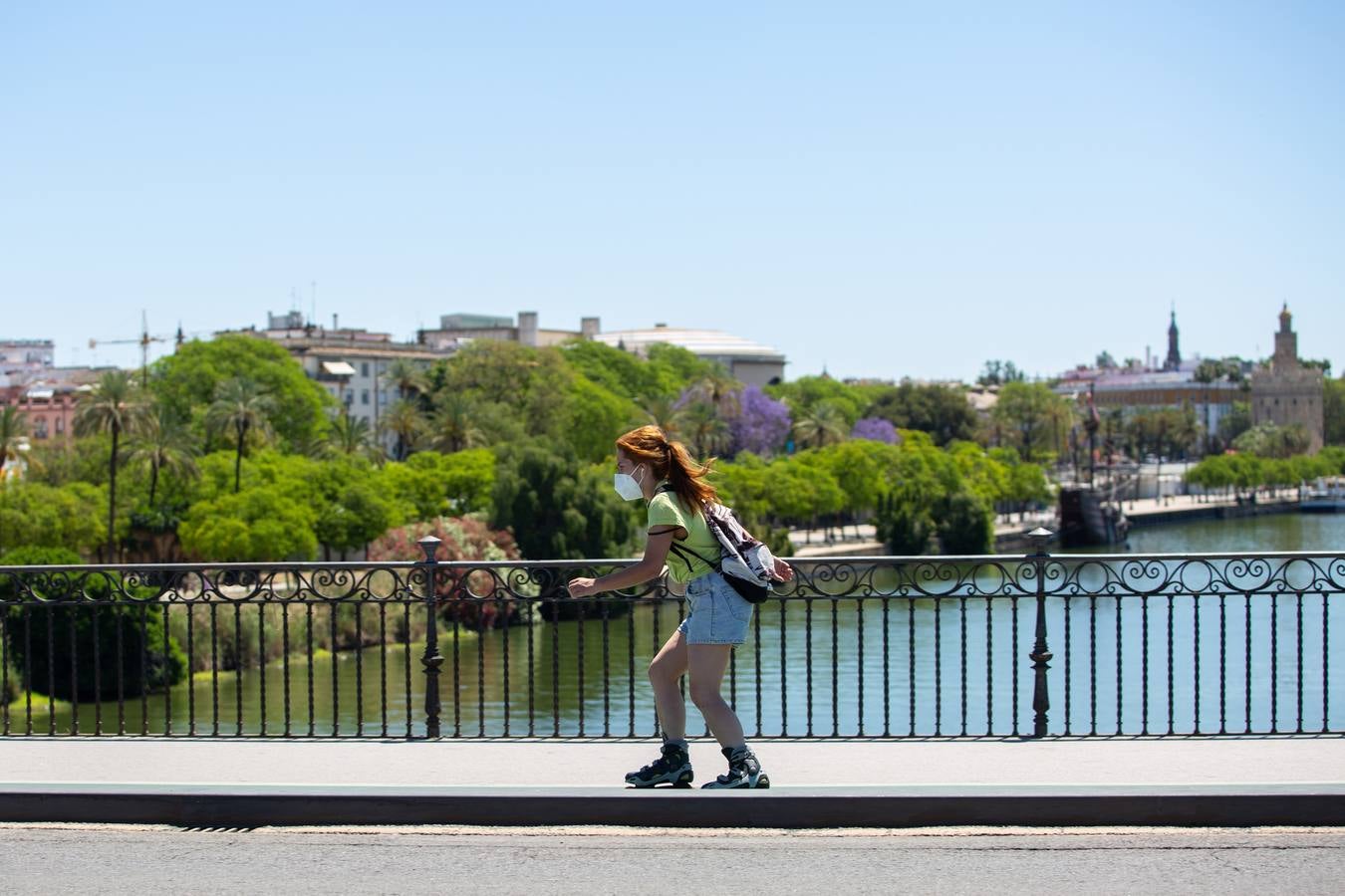 Ambiente veraniego en Sevilla