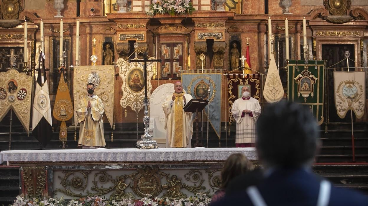 La cita de las hermandades de Gloria en la Catedral de Córdoba, en imágenes