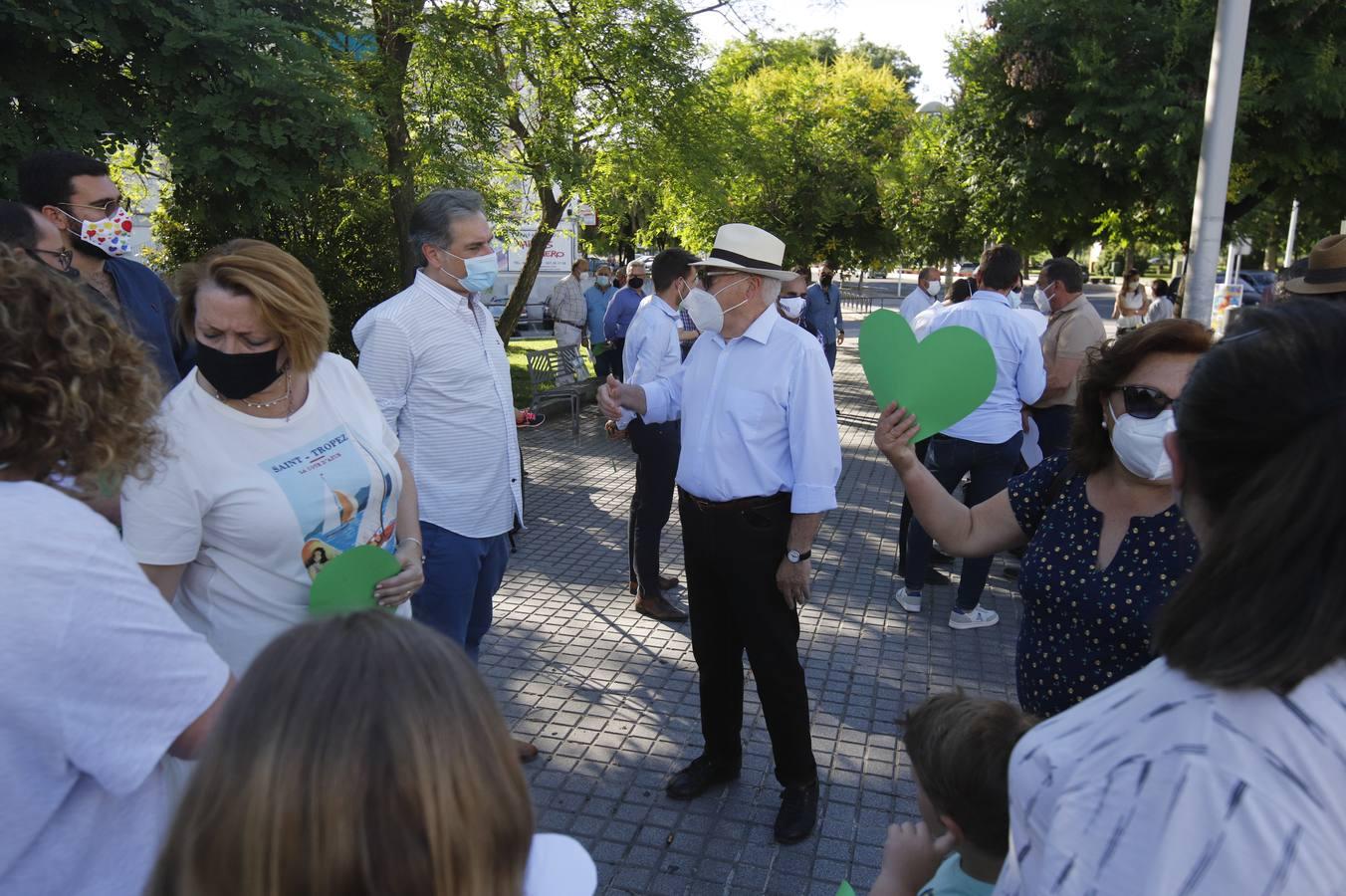 La plataforma de Susana Díaz en Córdoba, en imágenes