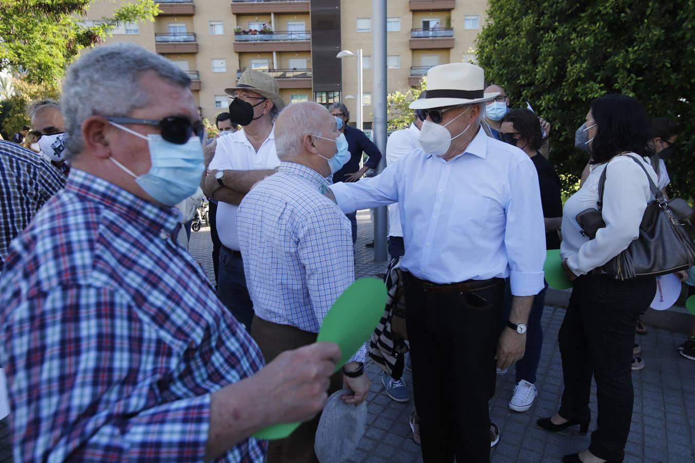 La plataforma de Susana Díaz en Córdoba, en imágenes