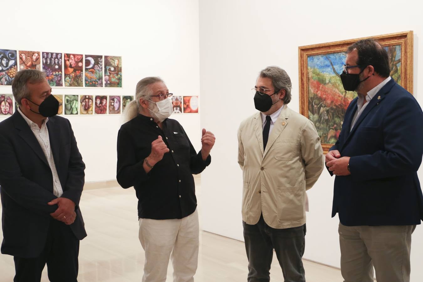 Exposición 'Luz en la sombra' de Antonio Nodal en la Casa de la Provincia