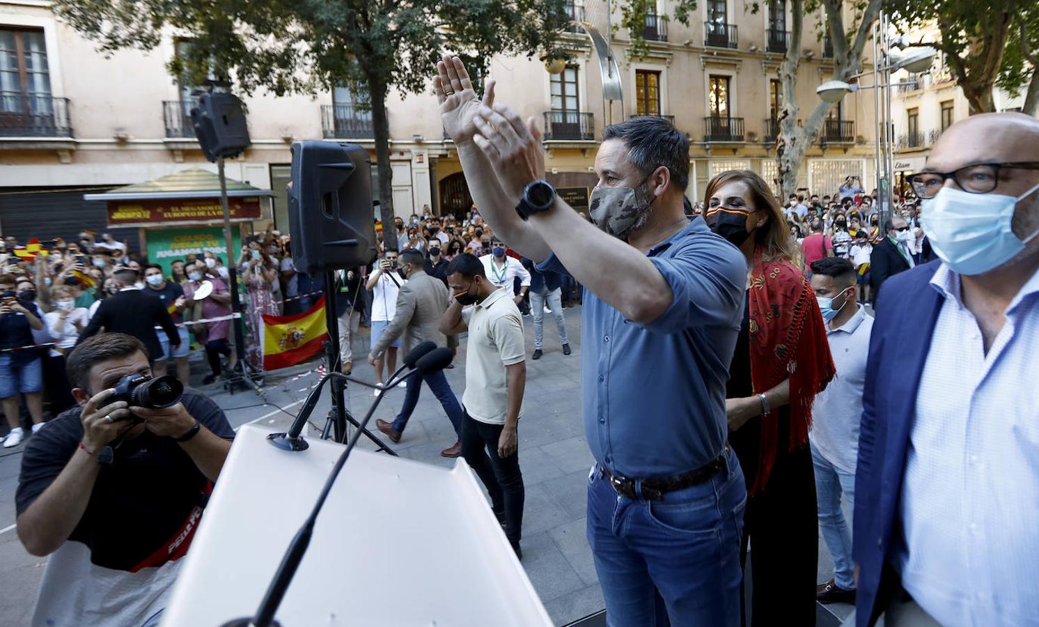 El mitin de Vox en Córdoba, en imágenes