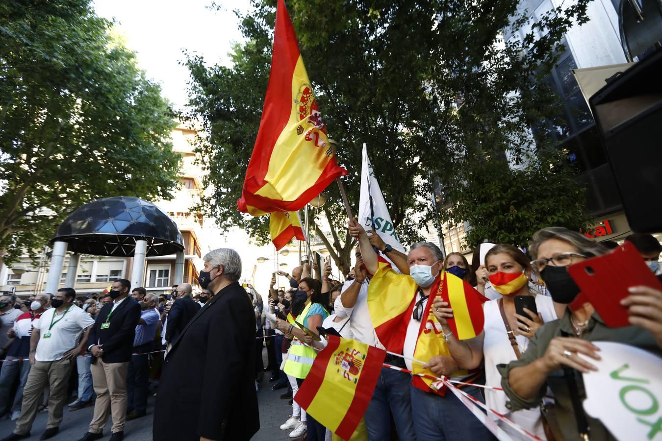 El mitin de Vox en Córdoba, en imágenes