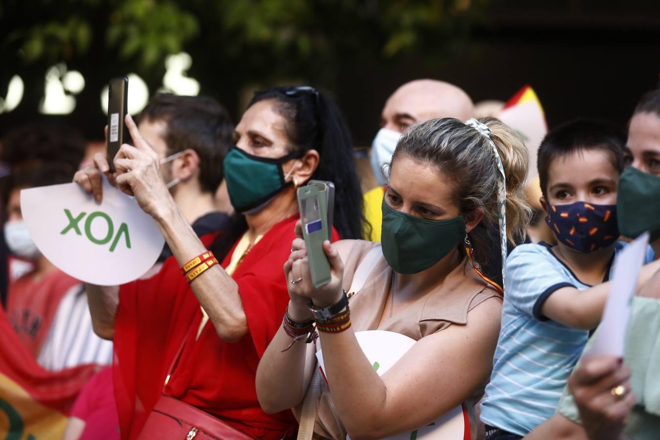 El mitin de Vox en Córdoba, en imágenes