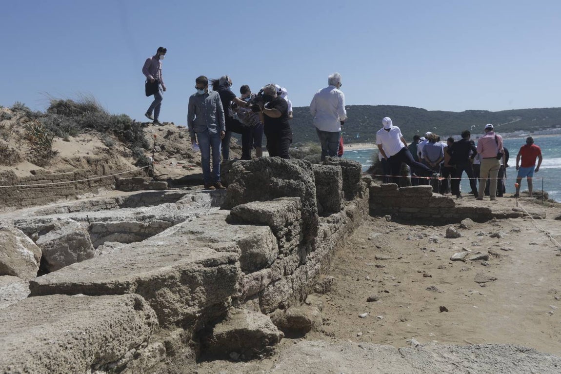 El yacimiento de Caños de Meca, en fotos: una necrópolis de la Edad de Bronce, termas, piscifactoría...