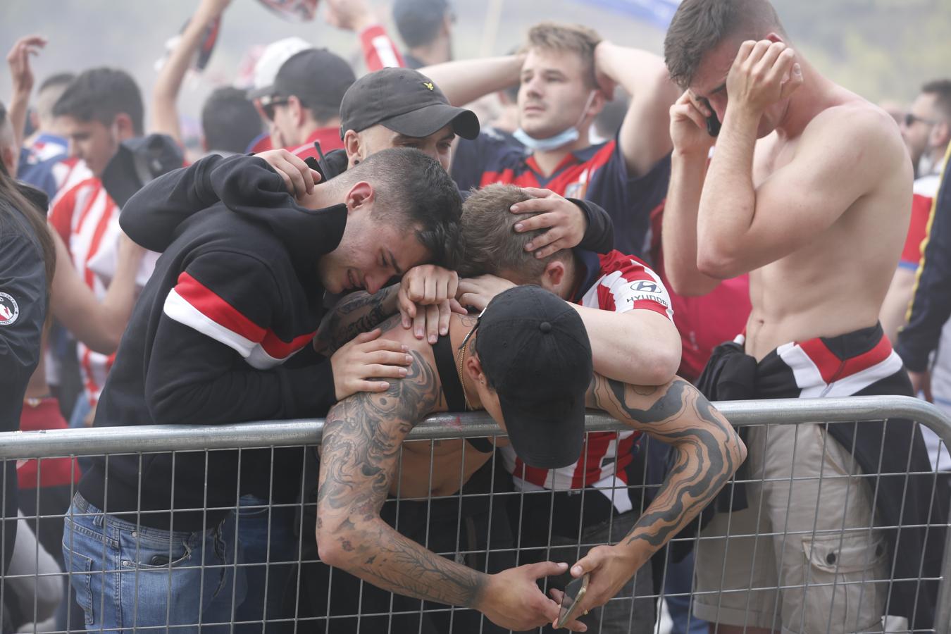 El Atlético gana la Liga: Las imágenes de las horas previas y de la celebración en Valladolid