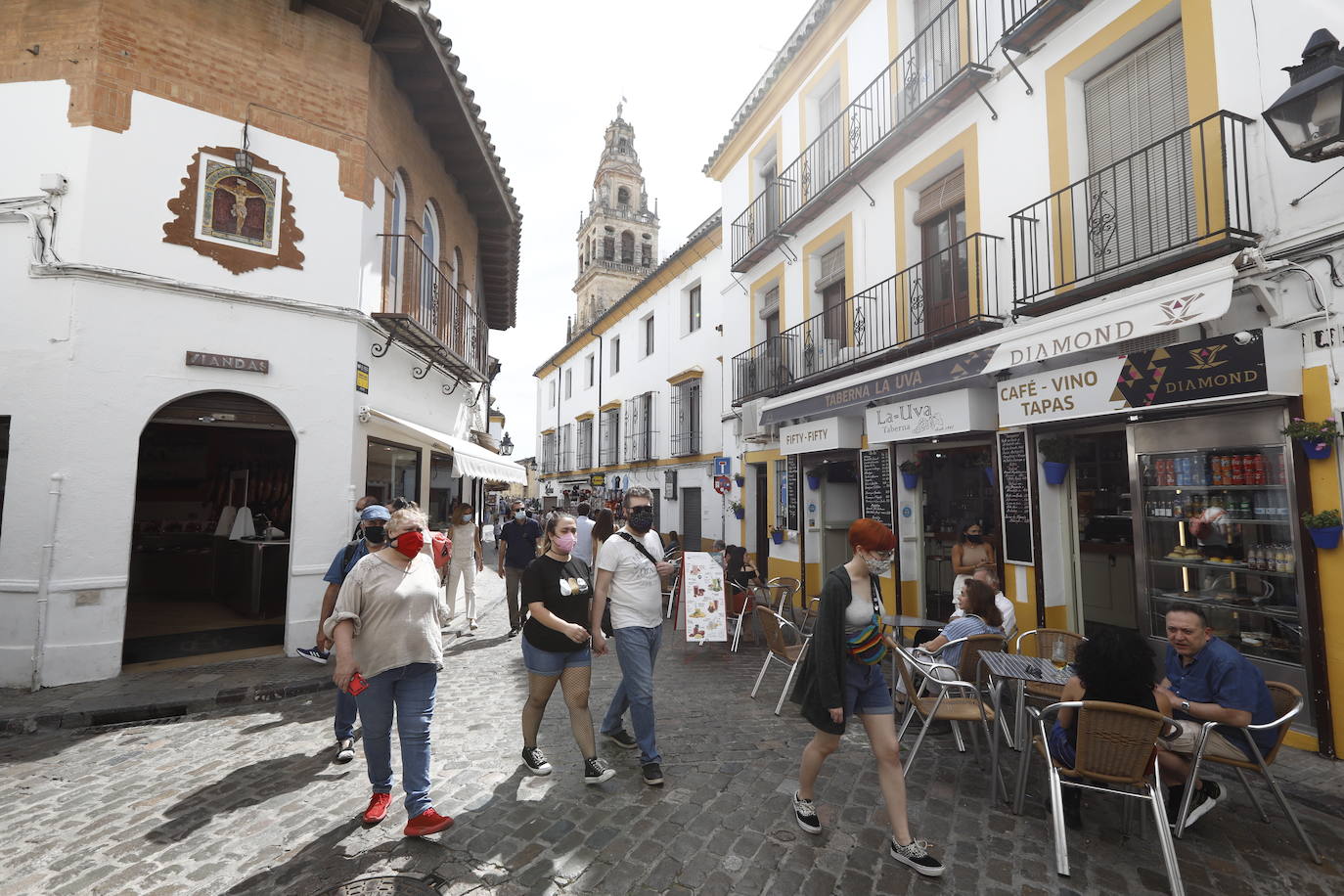 El ambiente en el mediodía del sábado en Córdoba, en imágenes