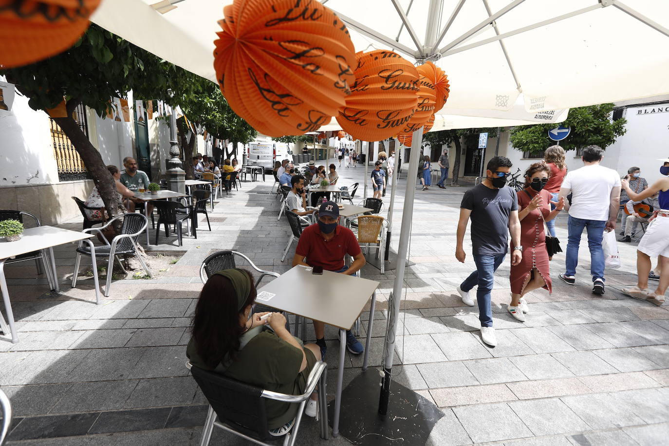 El ambiente en el mediodía del sábado en Córdoba, en imágenes