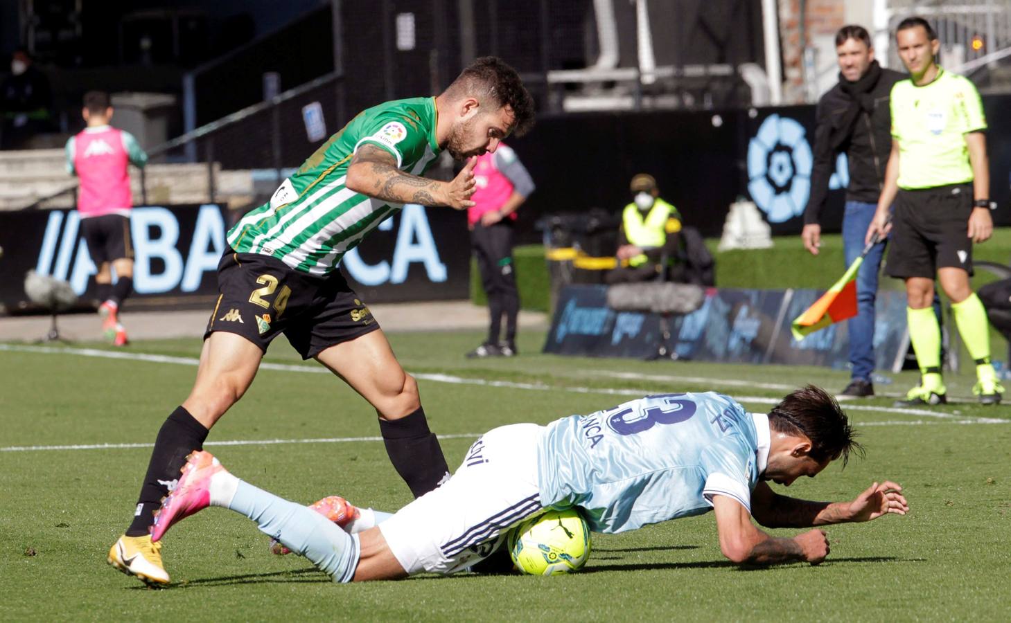 Partido entre el Celta de Vigo y el Real Betis