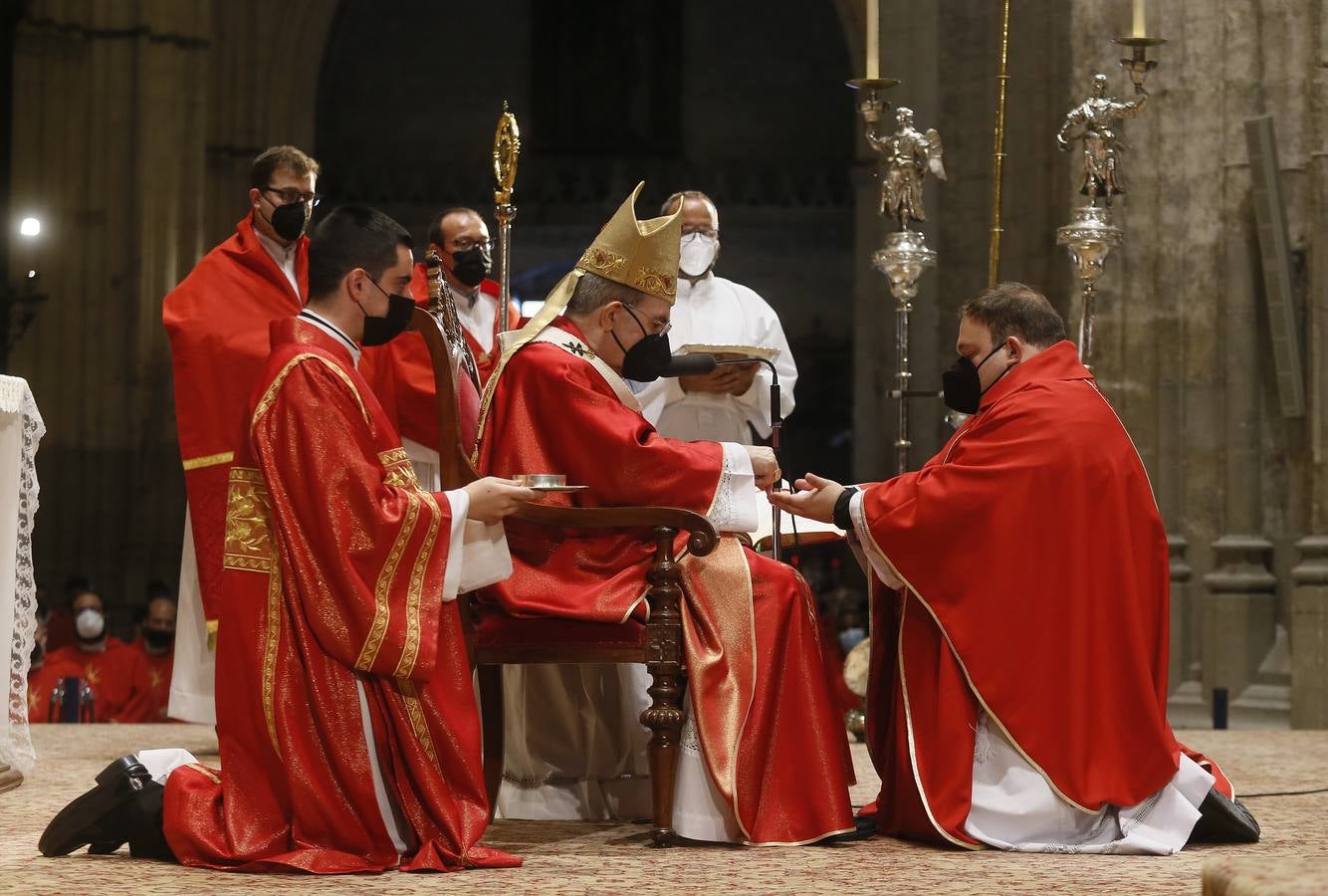 Última ordenación de sacerdotes de Monseñor Asenjo en Sevilla