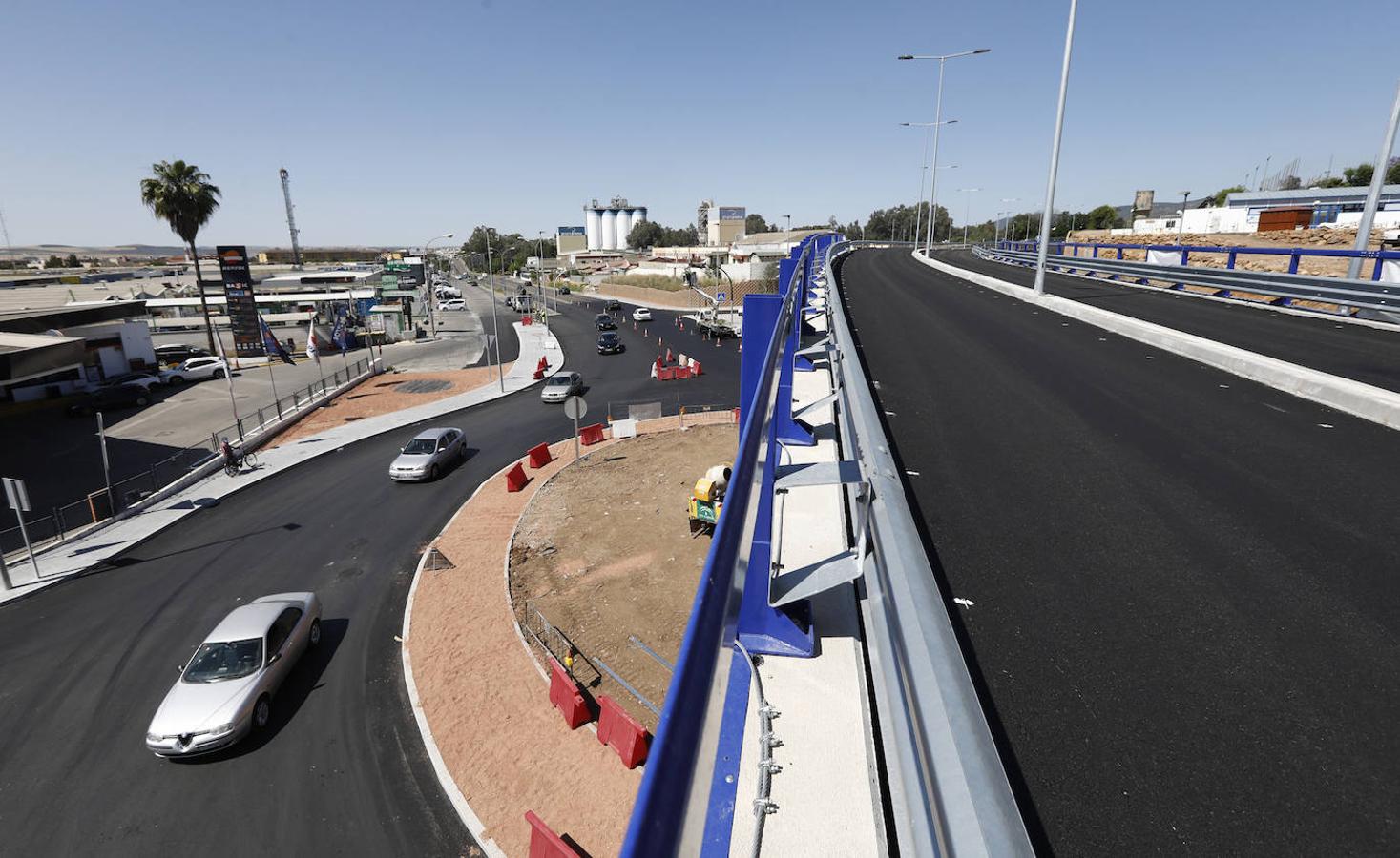 Las últimas obras del tramo municipal de la Ronda Norte de Córdoba, en imágenes