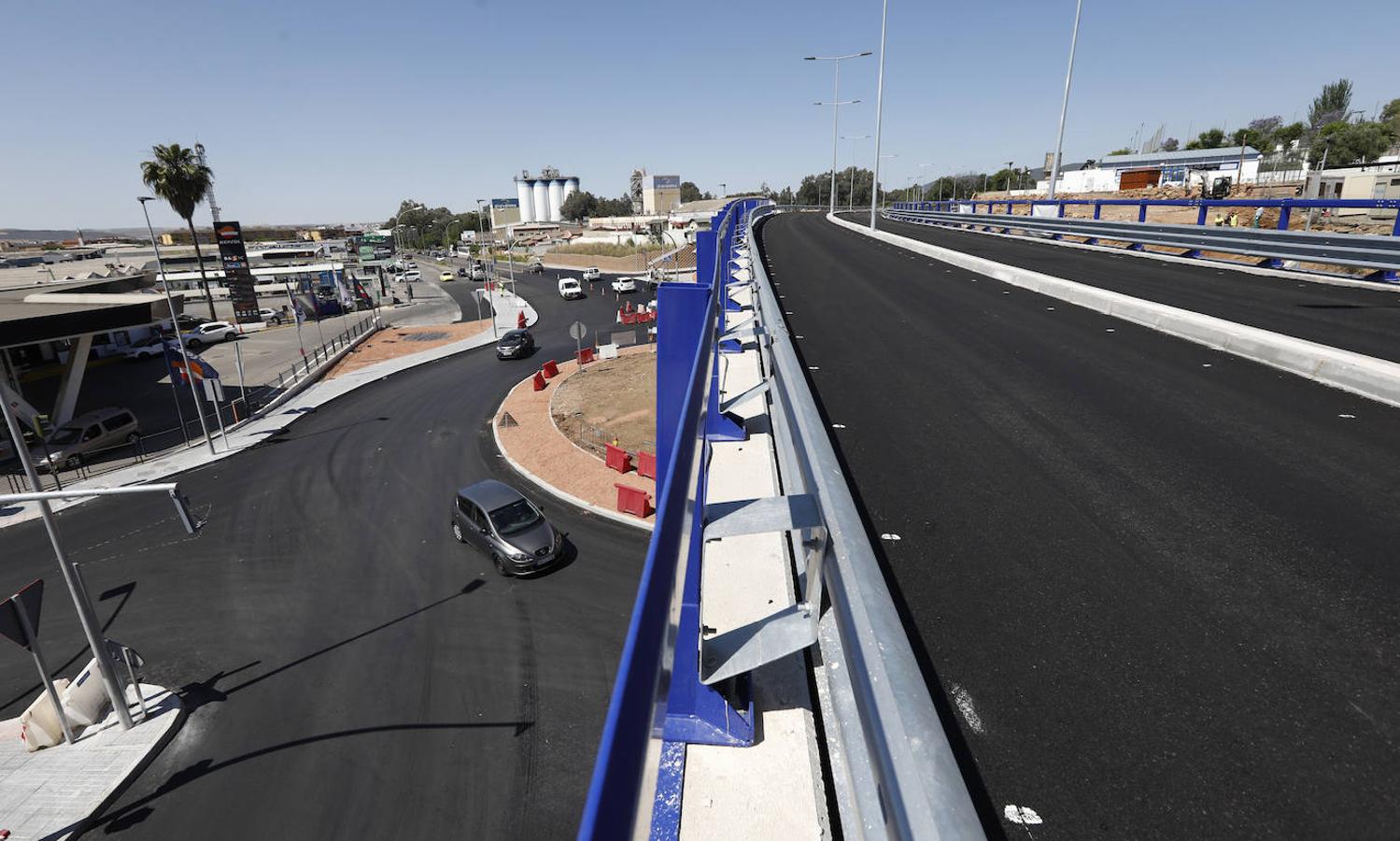 Las últimas obras del tramo municipal de la Ronda Norte de Córdoba, en imágenes