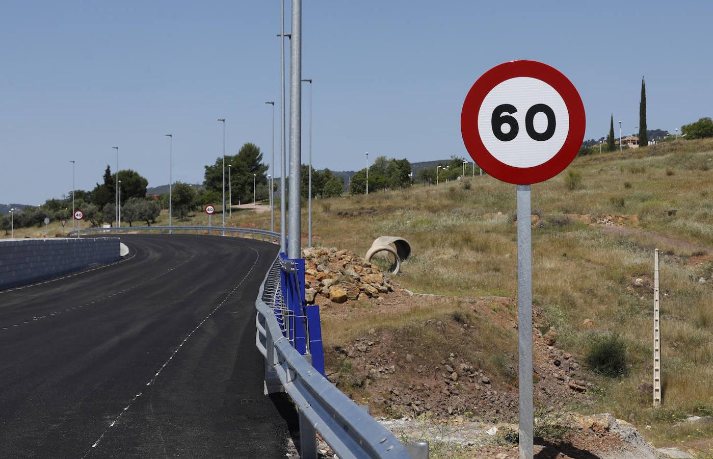 Las últimas obras del tramo municipal de la Ronda Norte de Córdoba, en imágenes