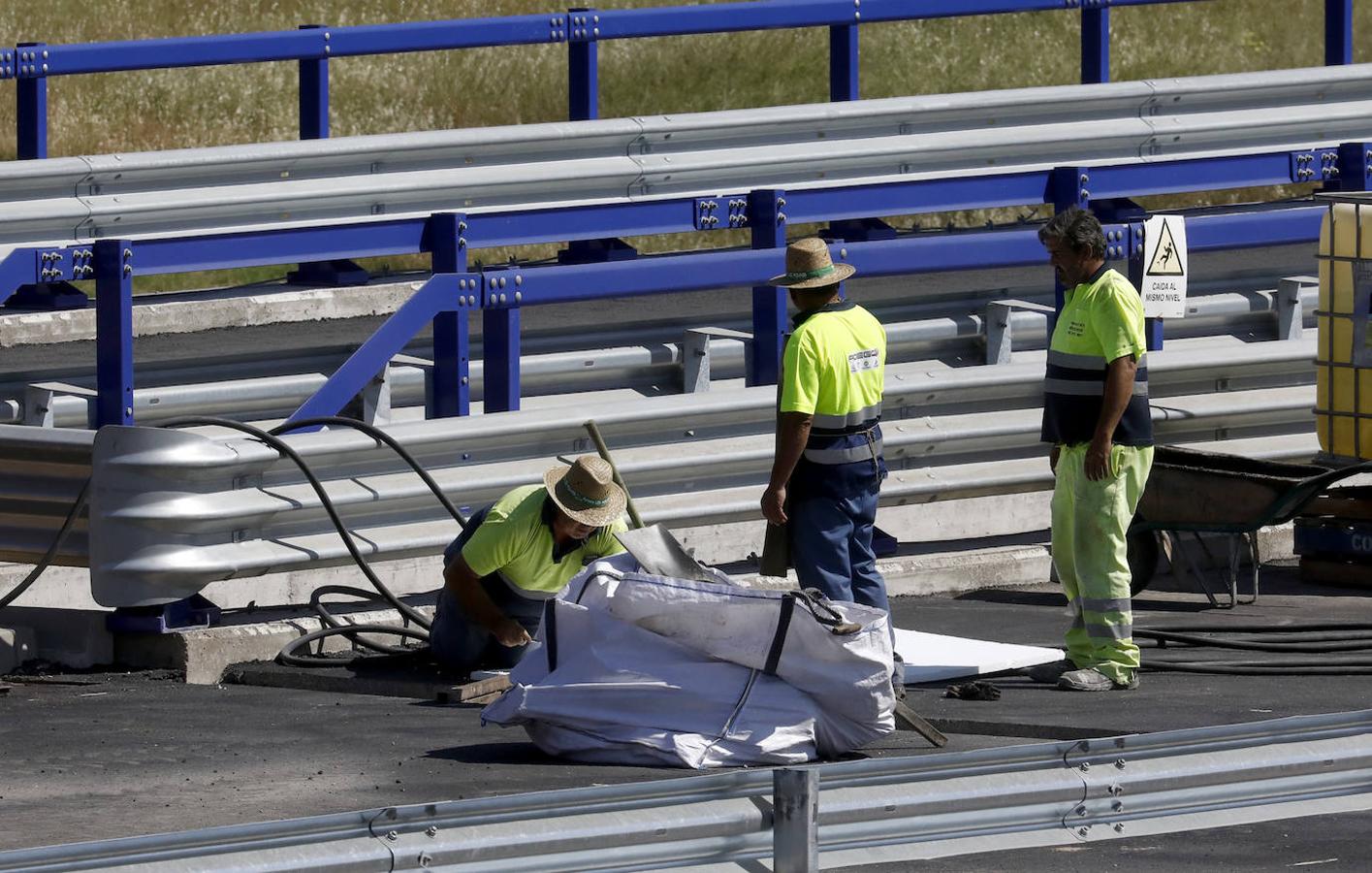 Las últimas obras del tramo municipal de la Ronda Norte de Córdoba, en imágenes