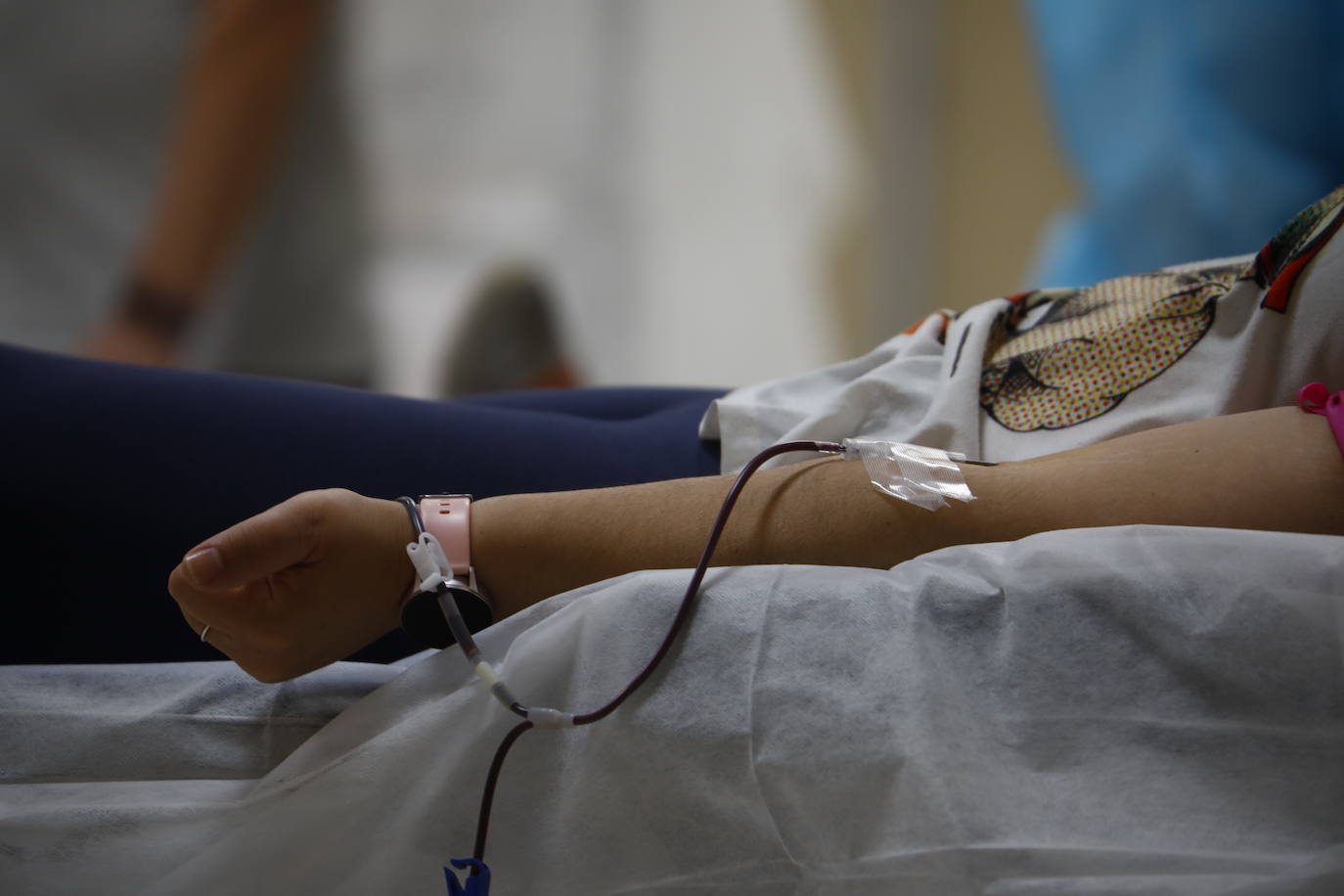 La donación de sangre en el centro comercial El Arcángel de Córdoba, en imágenes