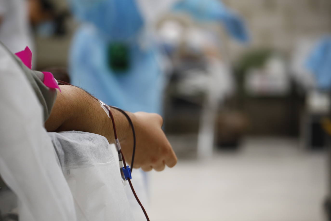 La donación de sangre en el centro comercial El Arcángel de Córdoba, en imágenes