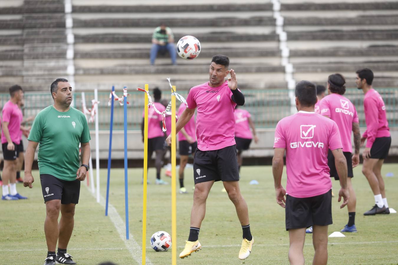 El último entrenamiento del Córdoba CF, en imágenes