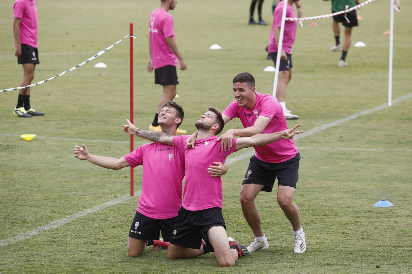 El último entrenamiento del Córdoba CF, en imágenes