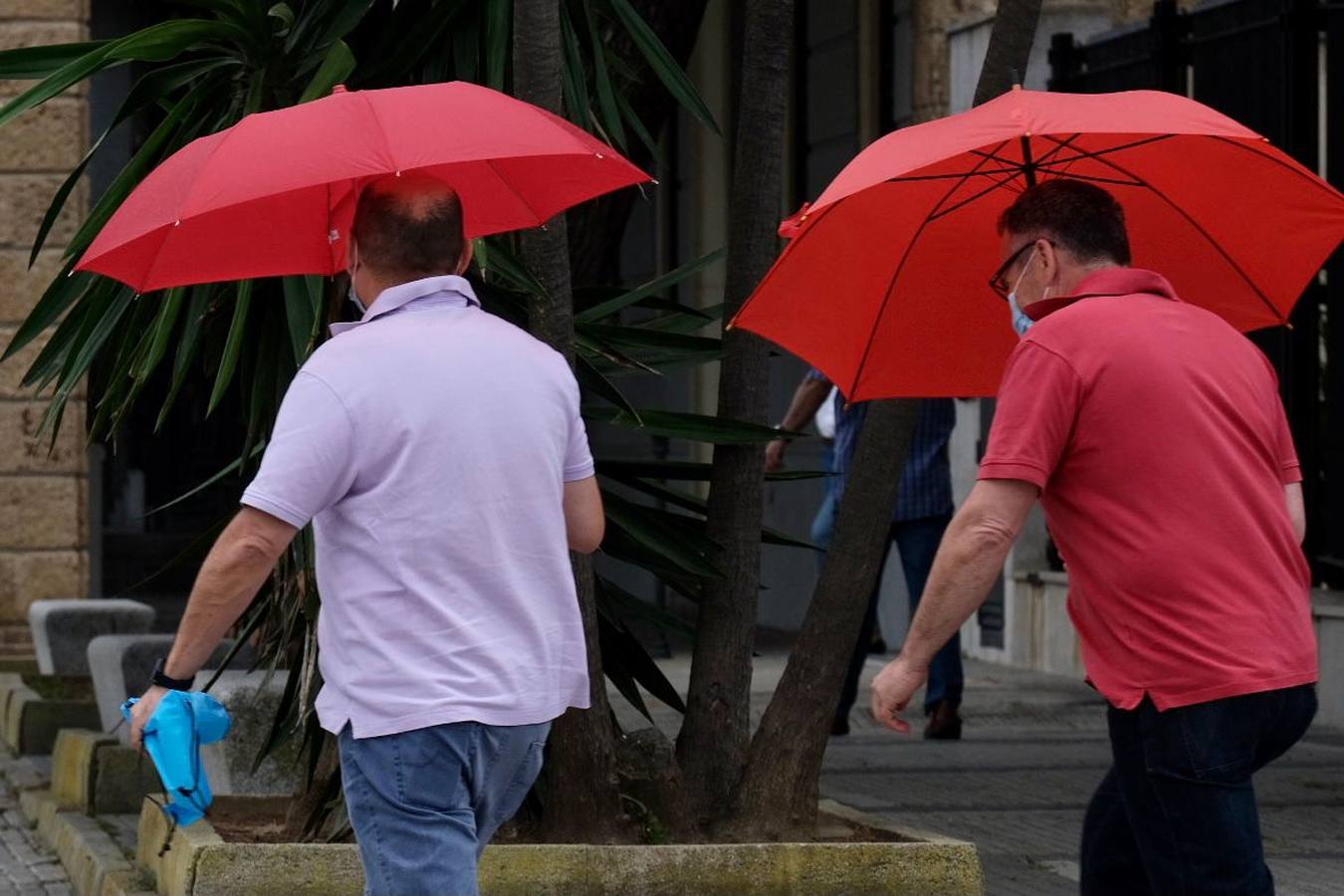 El Tiempo en Cádiz: jornada de lluvia y viento