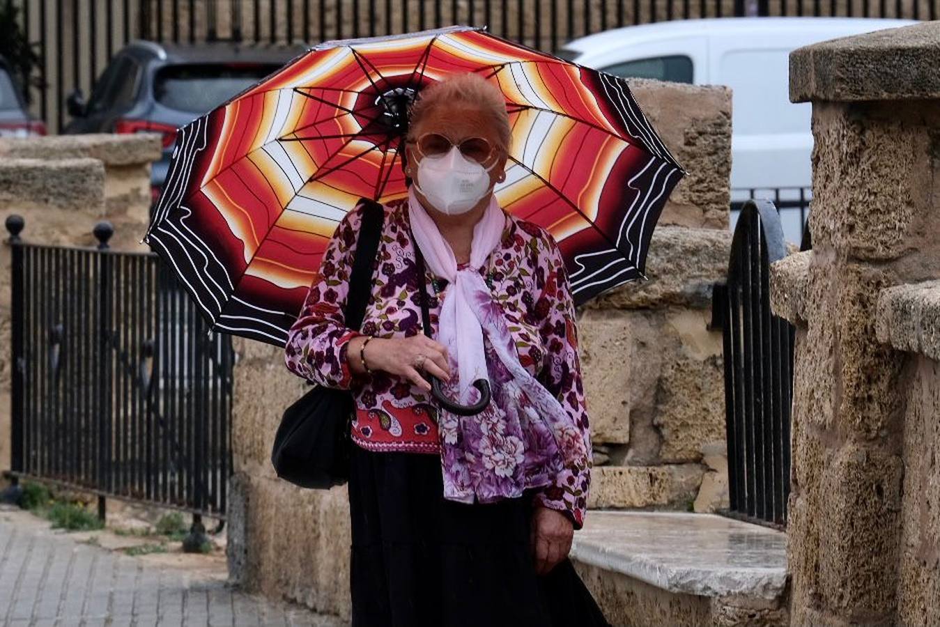 El Tiempo en Cádiz: jornada de lluvia y viento