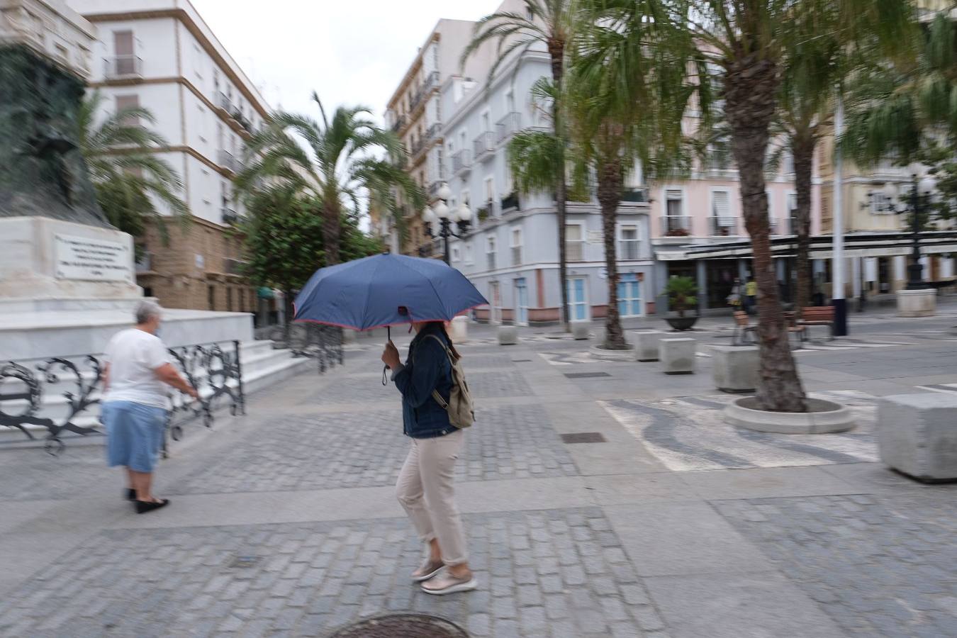 El Tiempo en Cádiz: jornada de lluvia y viento