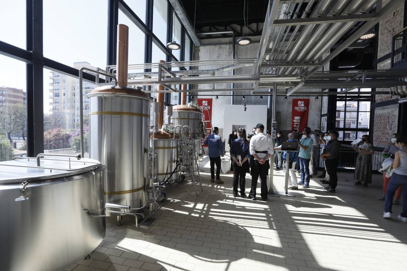 Nuevo espacio para el ocio y la cultura en la antigua fábrica de Cruzcampo de Sevilla