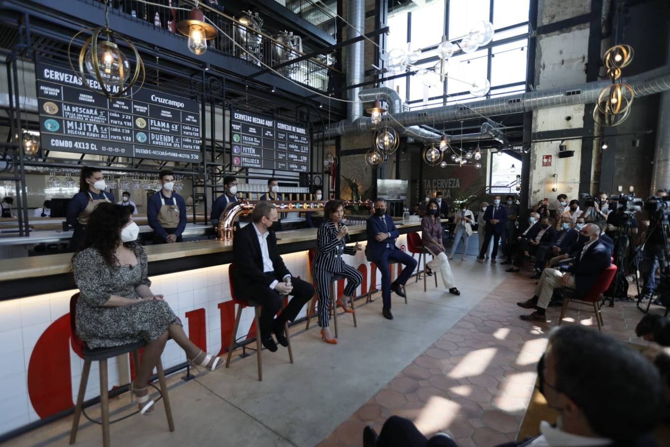 Nuevo espacio para el ocio y la cultura en la antigua fábrica de Cruzcampo de Sevilla