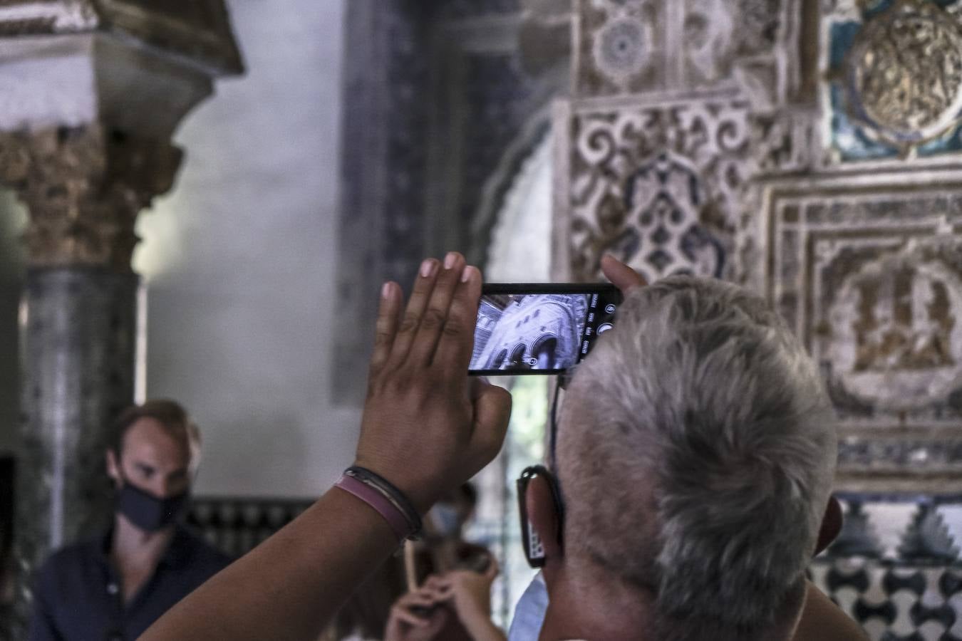 Los turistas vuelven a llenar el Real Alcázar de Sevilla