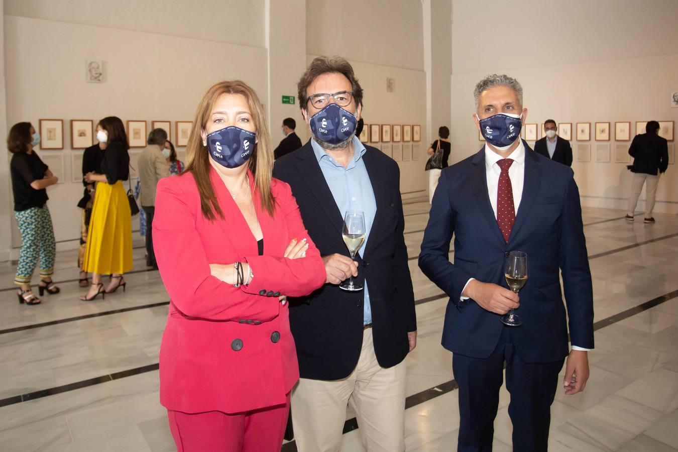 Daniela Macias, Gabriel Vázquez y Ángel Fernández