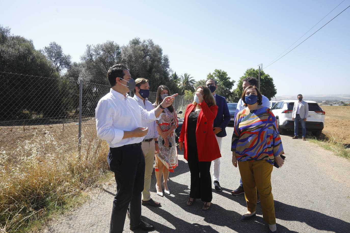 La inauguración de la primera fase del Cinturón Verde de Córdoba, en imágenes