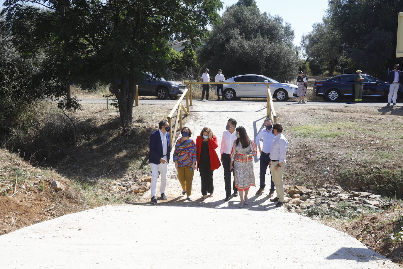 La inauguración de la primera fase del Cinturón Verde de Córdoba, en imágenes