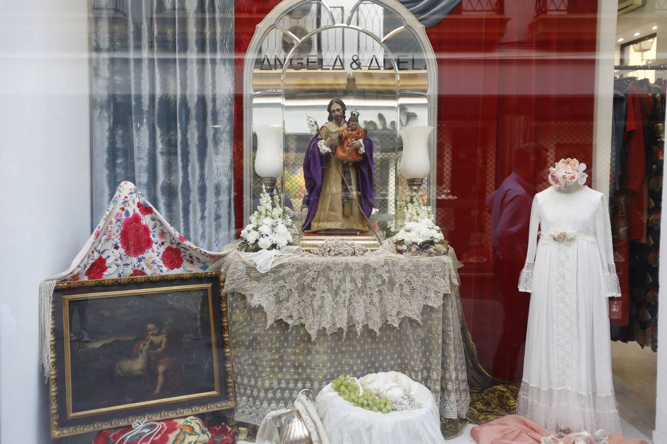 Ambiente previo al Corpus Christi en Sevilla