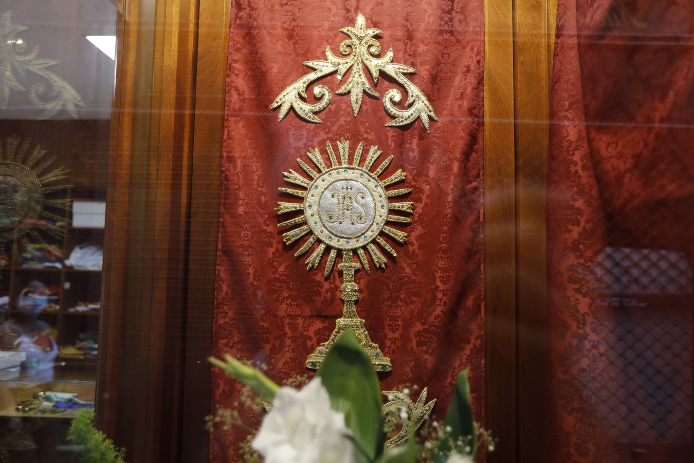 Ambiente previo al Corpus Christi en Sevilla