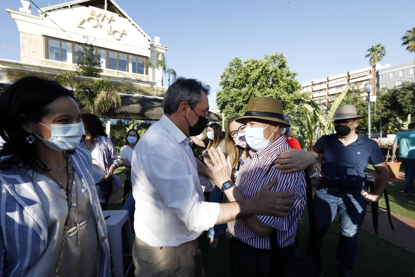 El acto de Juan Espadas en Córdoba, en imágenes