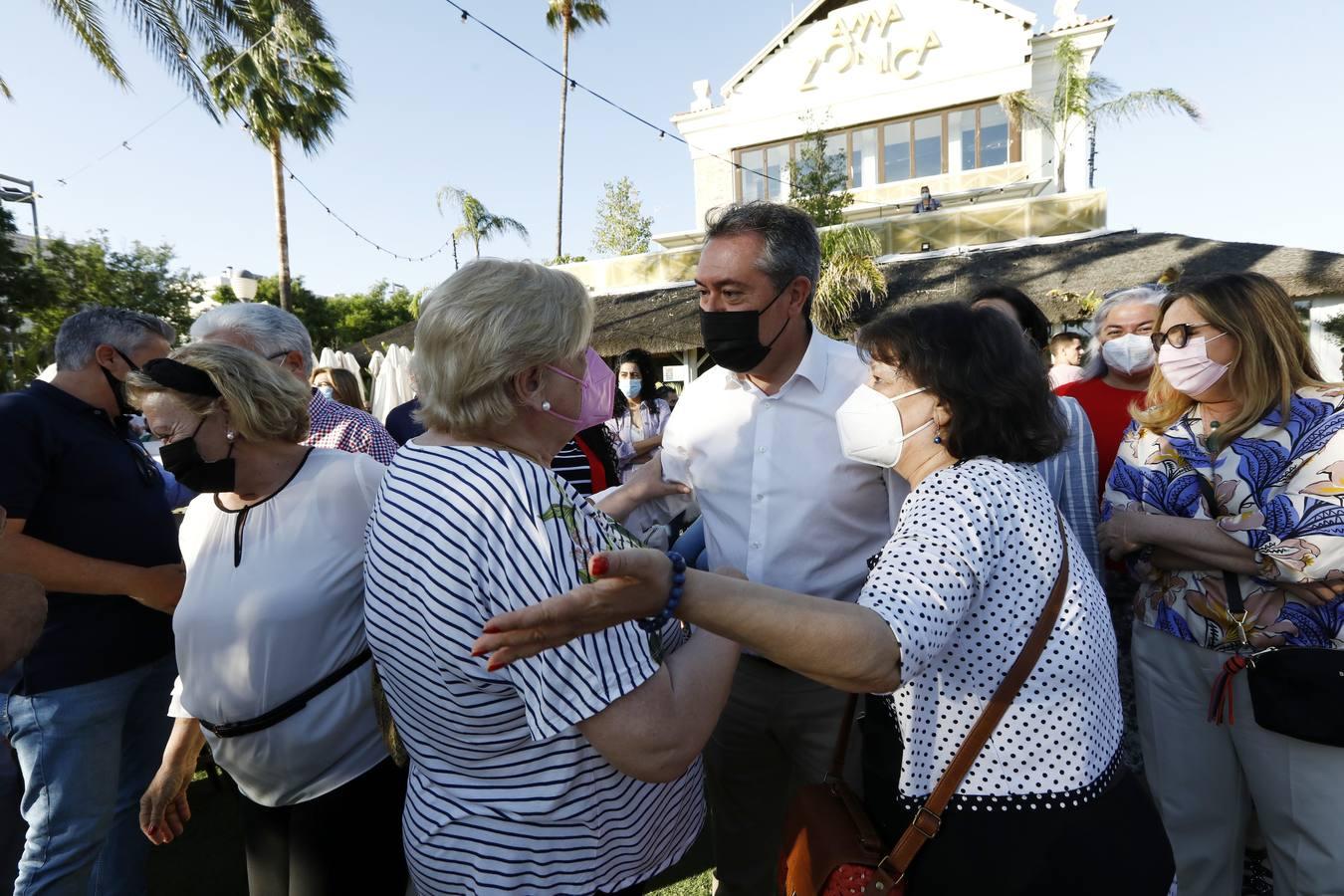 El acto de Juan Espadas en Córdoba, en imágenes