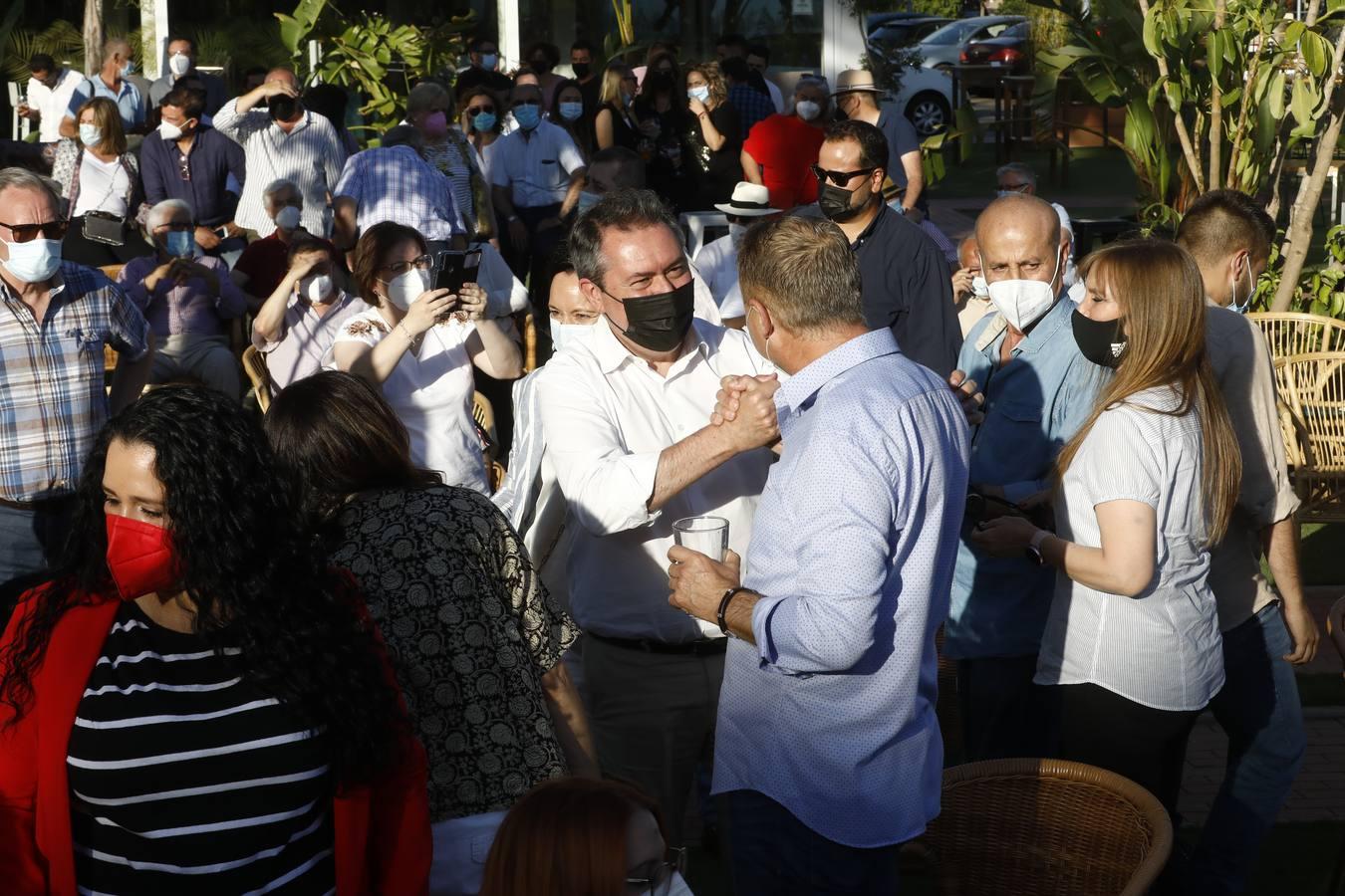 El acto de Juan Espadas en Córdoba, en imágenes