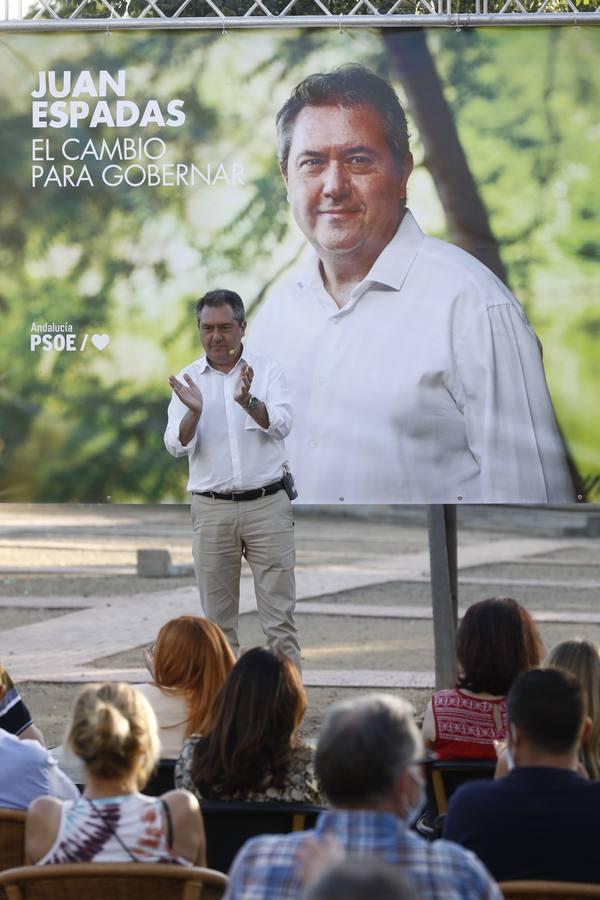 El acto de Juan Espadas en Córdoba, en imágenes