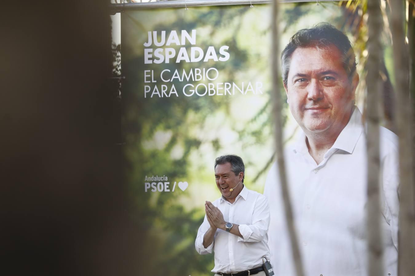 El acto de Juan Espadas en Córdoba, en imágenes