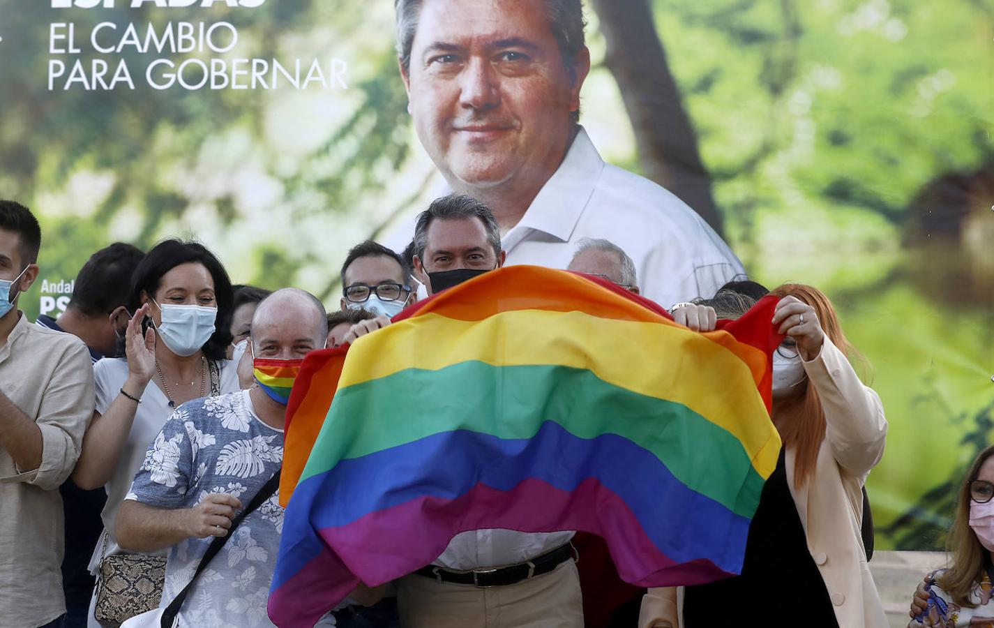 El acto de Juan Espadas en Córdoba, en imágenes